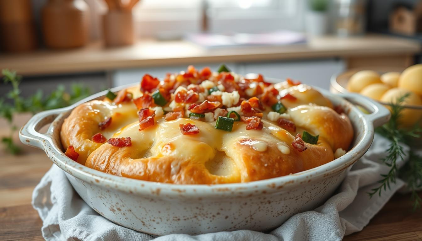 crescent roll breakfast casserole