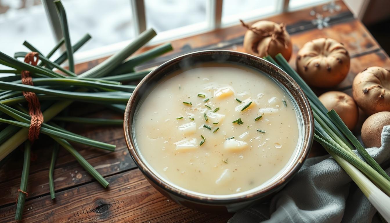 potato and leek soup