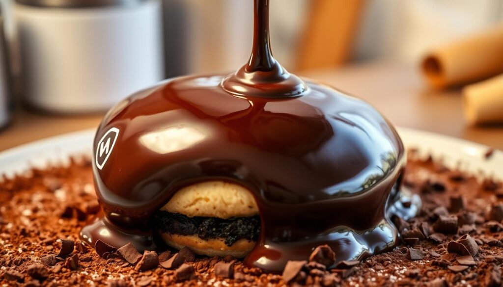 Chocolate ganache Chocolate ganache